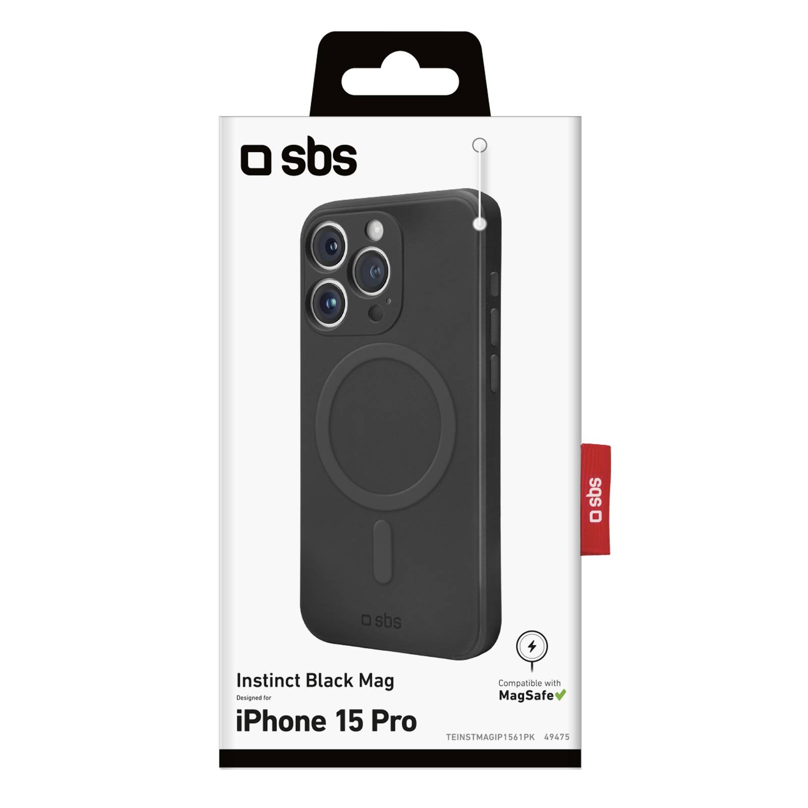 Instinct Mag - cover per iPhone 15 Pro morbida e compatibile con MagSafe-1