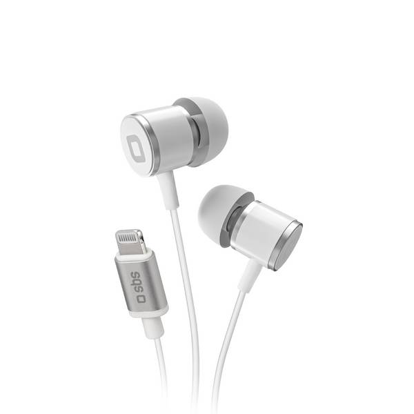 Auricolari in-ear con filo stereo e connettore Lightning Made For Apple