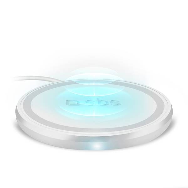 Caricatore Qi Wireless con base di ricarica ultra rapida 15 Watt