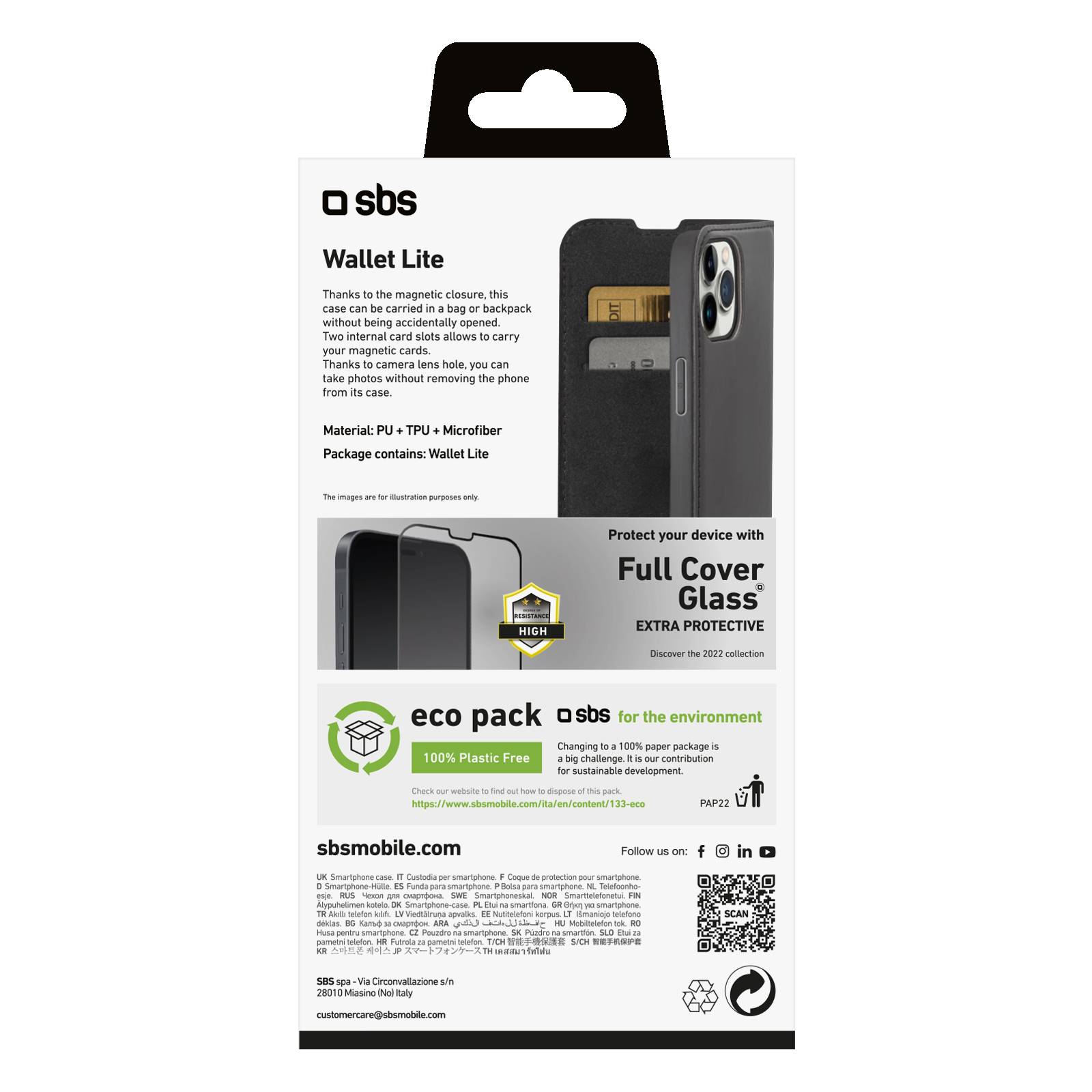Custodia Book Wallet Lite per iPhone 14 Pro-2