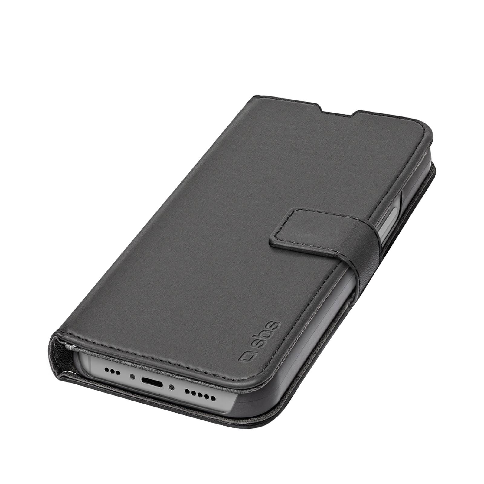 Custodia Book Wallet con funzione stand per iPhone 15-0