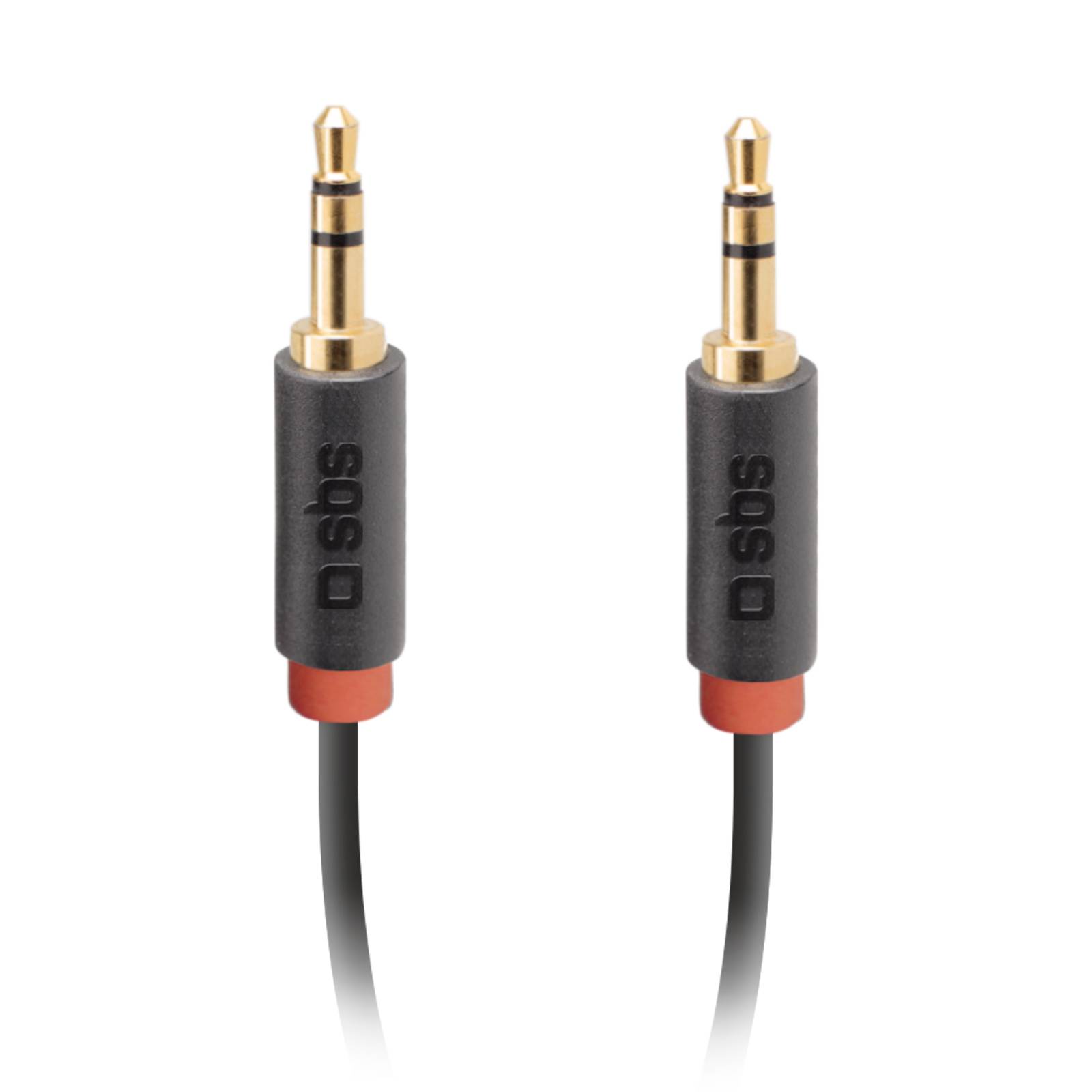 Cavo audio stereo Jack 3,5 mm per cellulari e smartphone-0