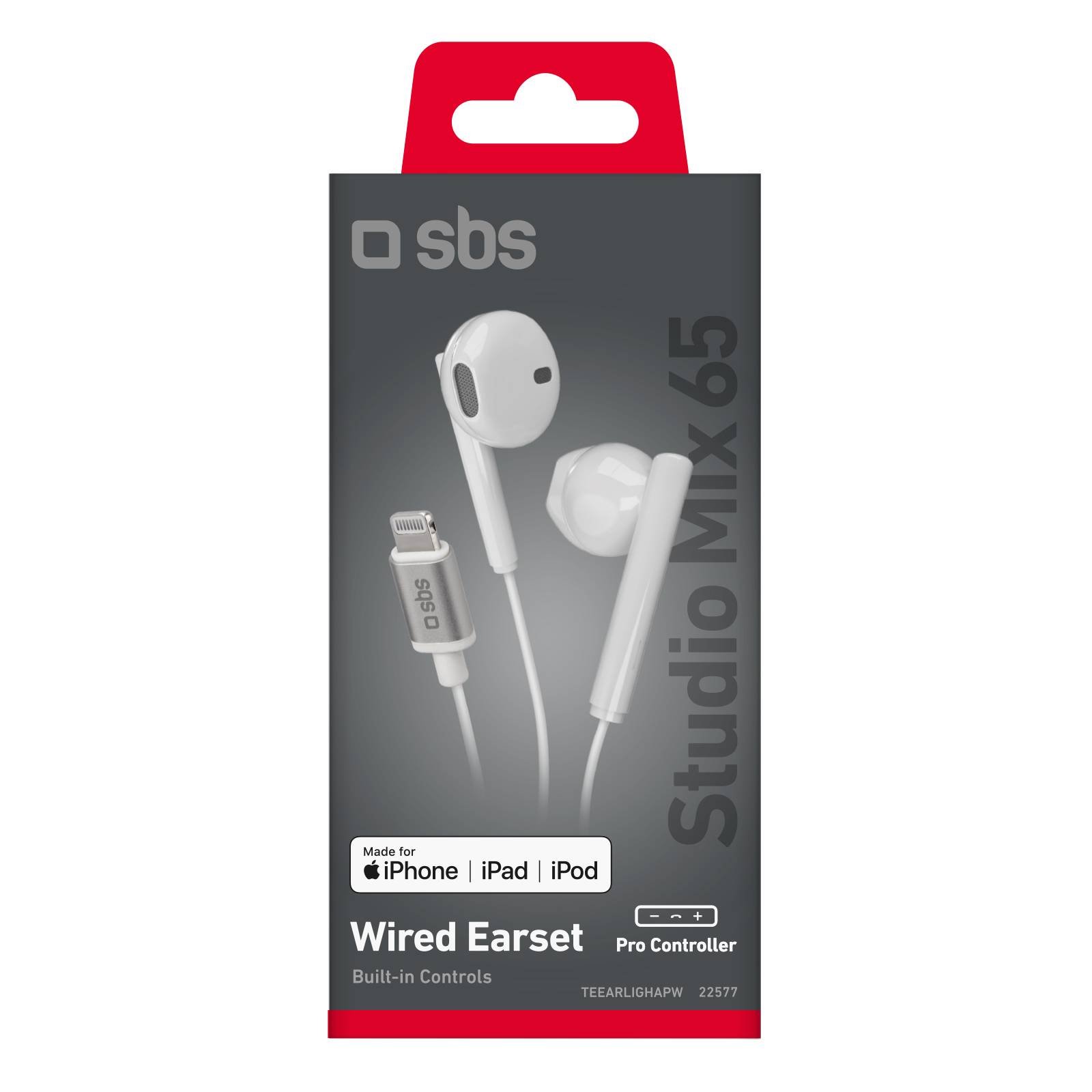 Studio Mix 65 - Auricolari semi in-ear e connettore Lightning Made For Apple-1