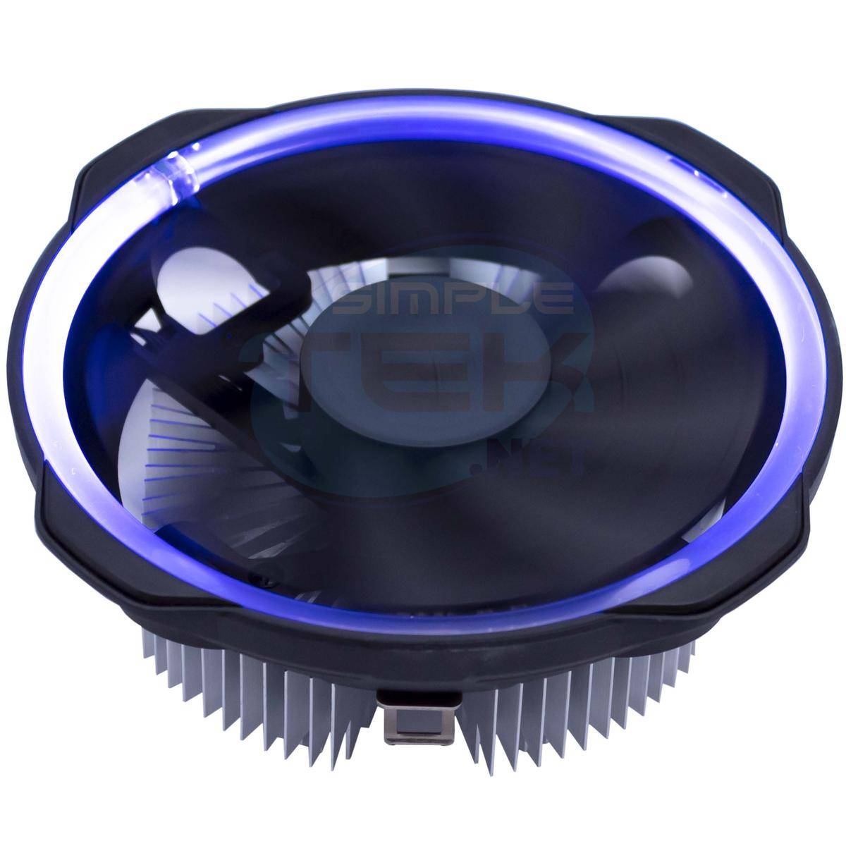Dissipatore Processore Cpu Cooler Blu Colorato 12cm 75w Tdp 1851 1700 1200 115x-0