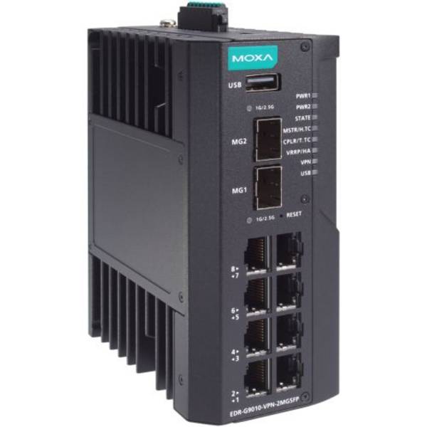 EDR-G9010-VPN-2MGSFP-HV Moxa Router Firewall