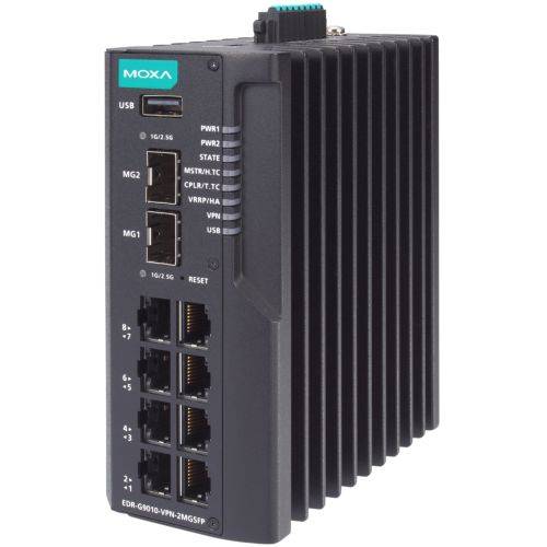 EDR-G9010-VPN-2MGSFP-HV Moxa Router Firewall-1