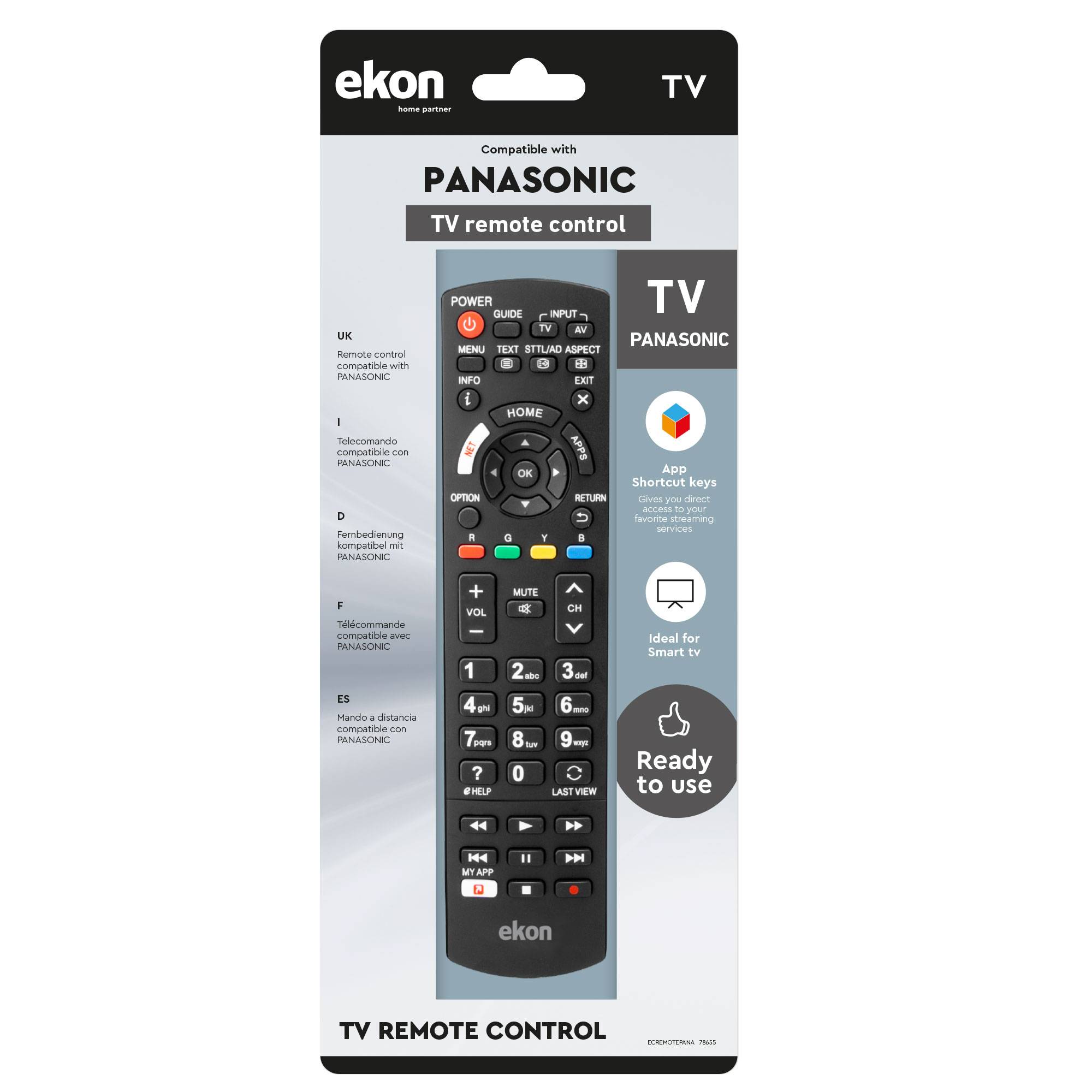 Telecomando per TV e Smart TV Panasonic-1