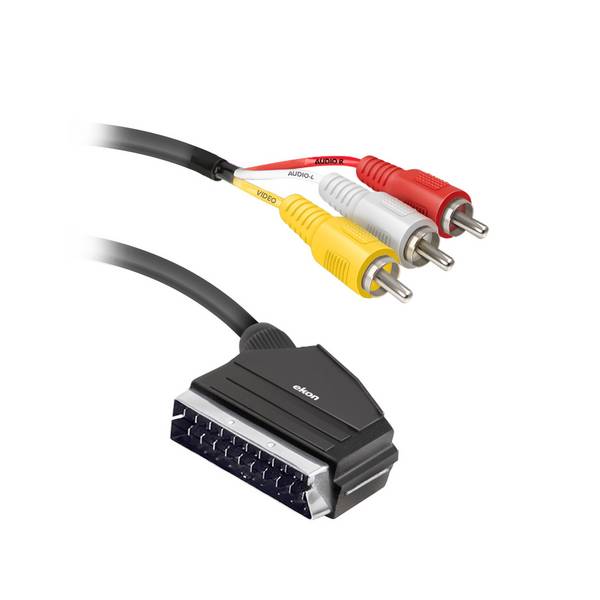 Cavo Scart – RCA con switch