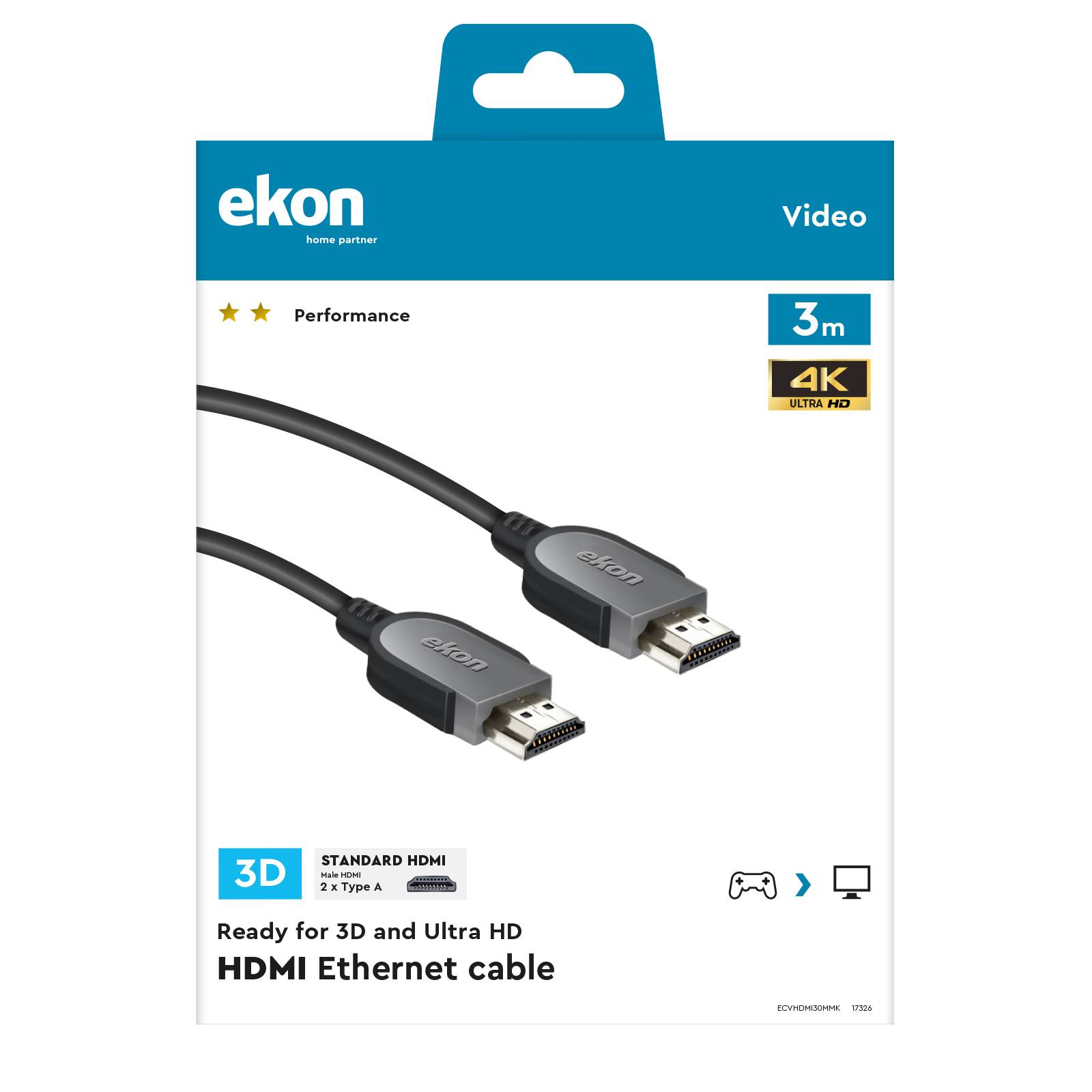 Cavo HDMI v. 1.4 - 1080p-1