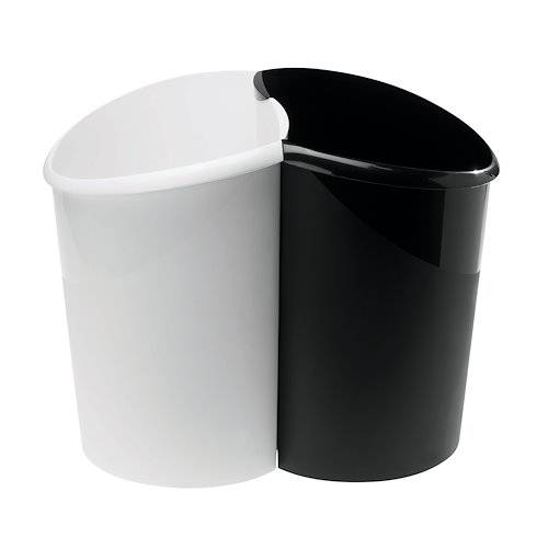 Cestino Gettacarte Ellypse Xtra Strong CEP - 15 Litri - 31,8x27,8x38 cm - 1003200021 (Bianco Artico)-3