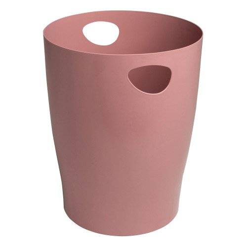 Cestino Gettacarte Ecobin Skandi Exacompta - 15 Litri - 45338D (Rosa Antico)-0