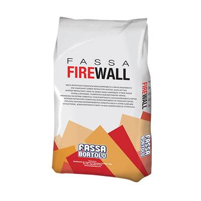 MALTA REFRATTARIA FIREWALL FASSA BORTOLO GRIGIA KG 5-0