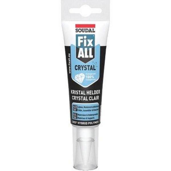 FIX ALL CRYSTAL TUBETTO SOUDAL TRASPARENTE ML 125