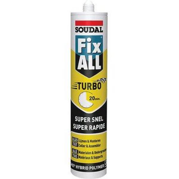 FIX ALL TURBO SOUDAL BIANCO ML 290