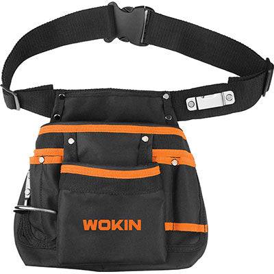 BORSA CARPENTIERE MORBIDA + CINTA 906513 WOKIN TASCHE 11 + PORTAMARTELLO + PORTAFLESSOMETRO-0