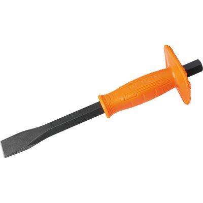 SCALPELLO MURATORE A TAGLIO + SALVAMANO 2551 WOKIN ACCIAIO FORGIATO MM 300X18X24 255112-0