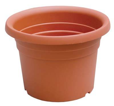 VASO CILINDRICO DAHLIA ICS PP TERRACOTTA CM 40 H.CM 28-0