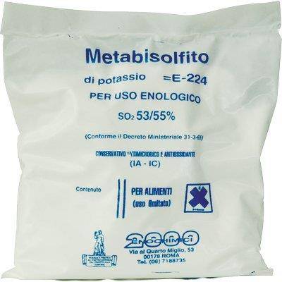 METABISOLFITO POTASSICO ENOLOGICO E224 GR 100-0
