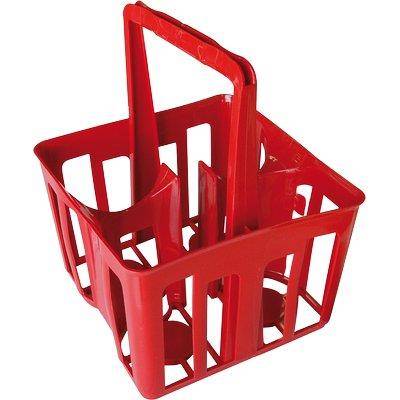 CESTELLO PORTA BOTTIGLIONI STEFANPLAST PLT POSTI 4 LT 2 CM 25X25 H.CM 32,5-0