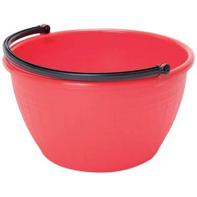 CESTA RACCOLTA TONDA ICS PPL ROSSO LT 16-0