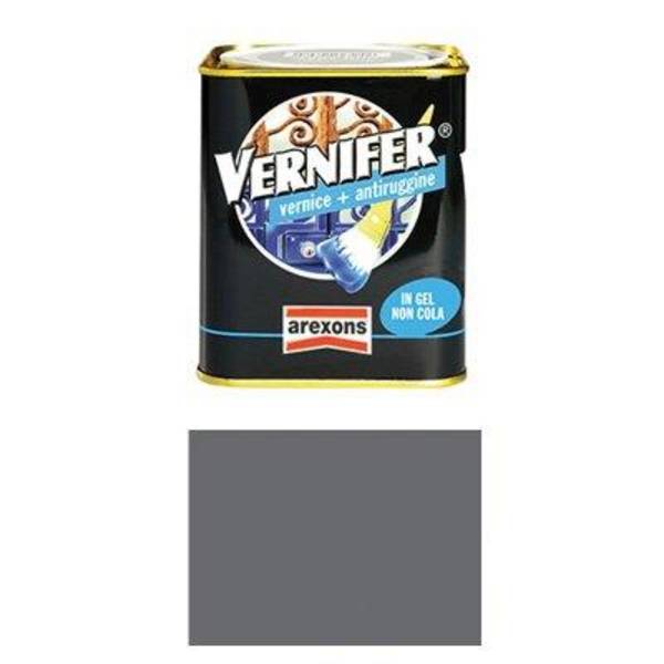 AREXONS - SMALTO VERNIFER VERNICE E ANTIRUGGINE ML 750 GRAFITE ANTICHIZZATO