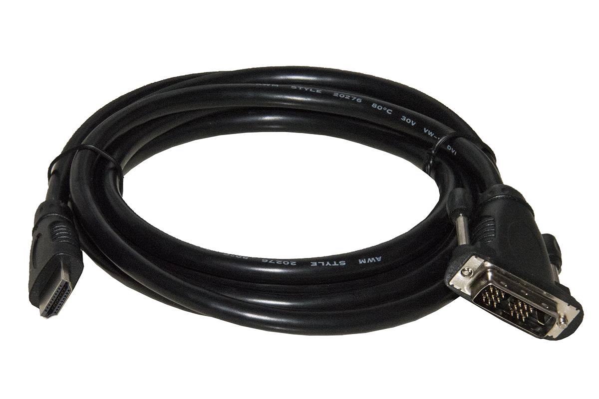 CAVO HDMI® MASCHIO - DVI-D 18+1 POLI MASCHIO 4Kx2K MT 2-0