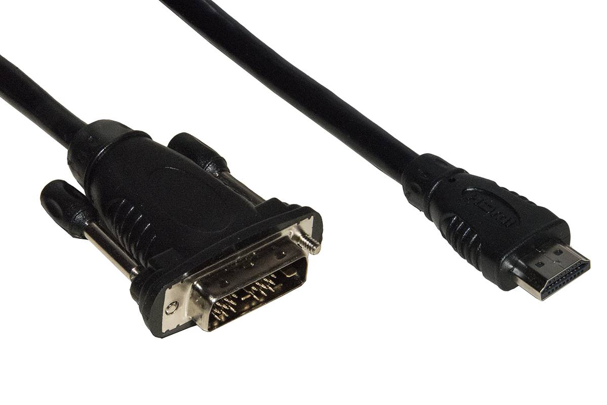 CAVO HDMI® MASCHIO - DVI-D 18+1 POLI MASCHIO 4Kx2K MT 2-2