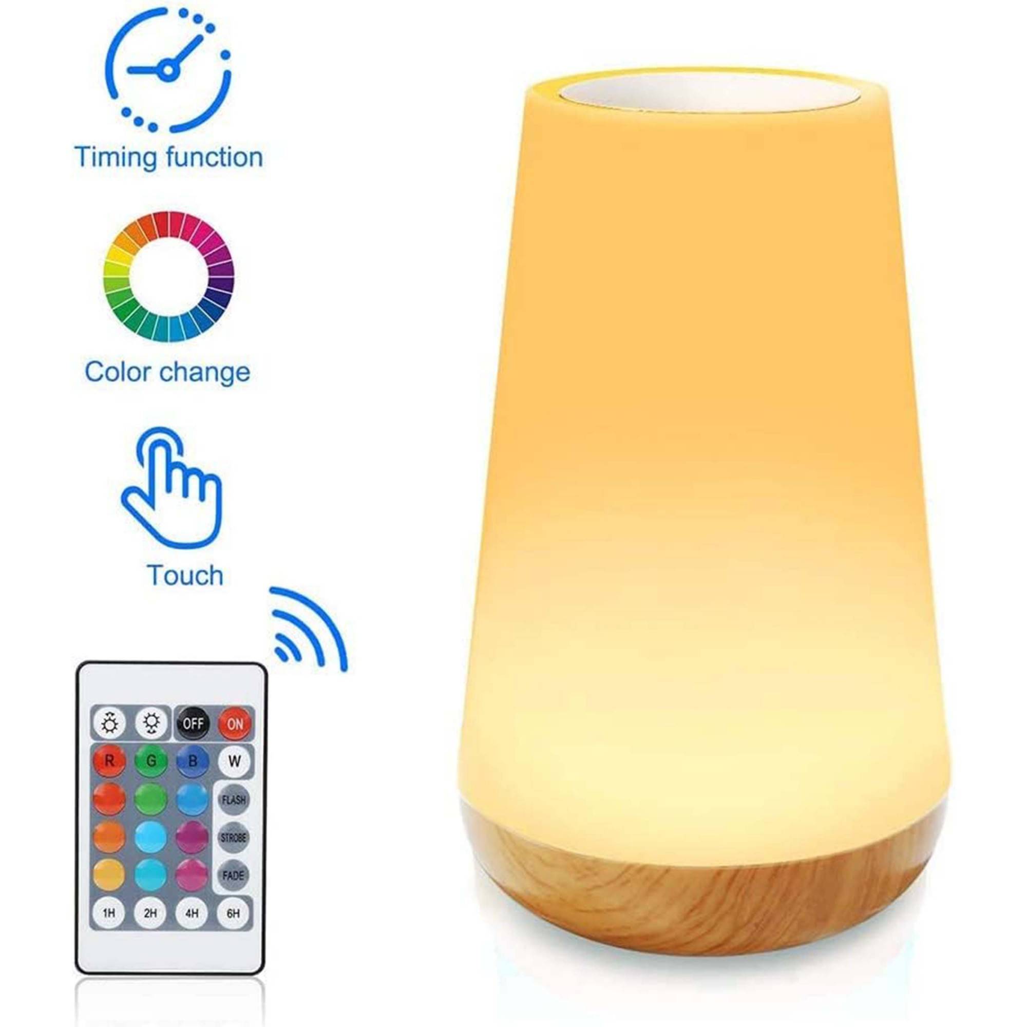 Luce Notturna A Led Dimmerabile Con Telecomando Caldo/freddo Timer-1
