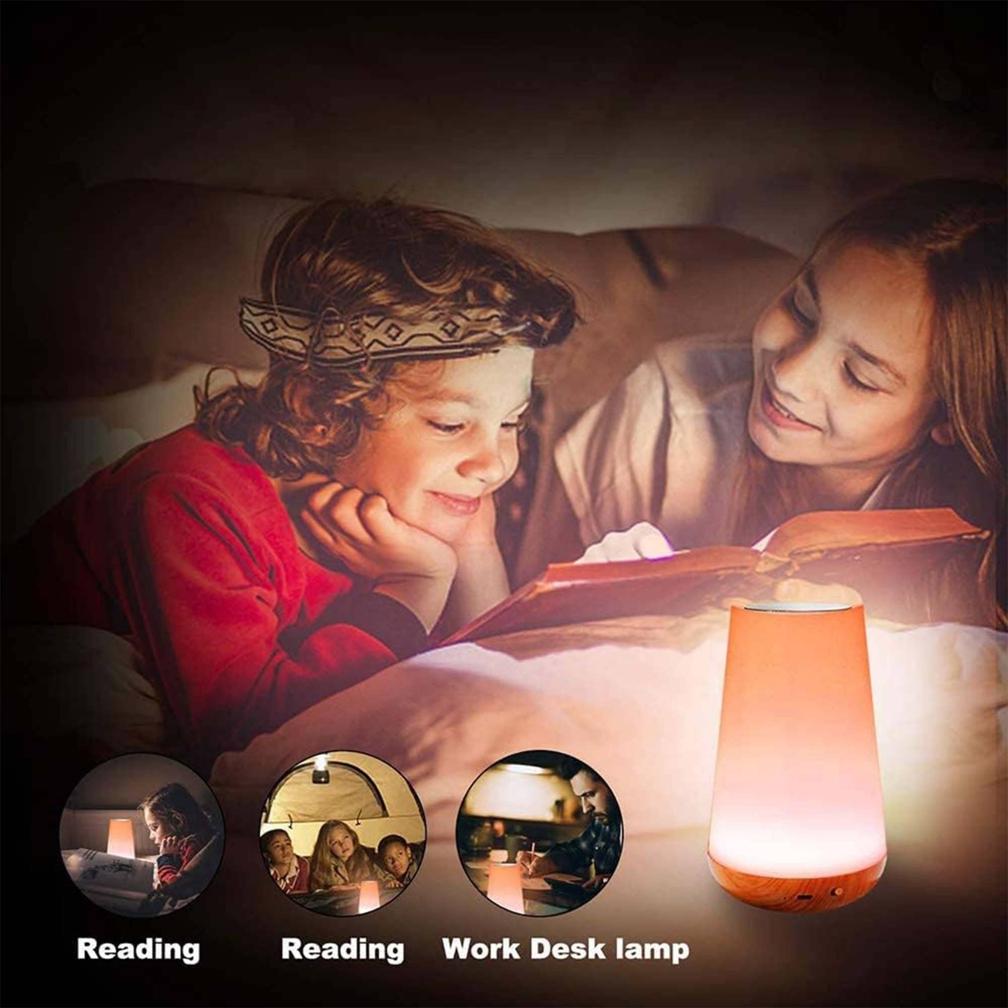 Luce Notturna A Led Dimmerabile Con Telecomando Caldo/freddo Timer-3