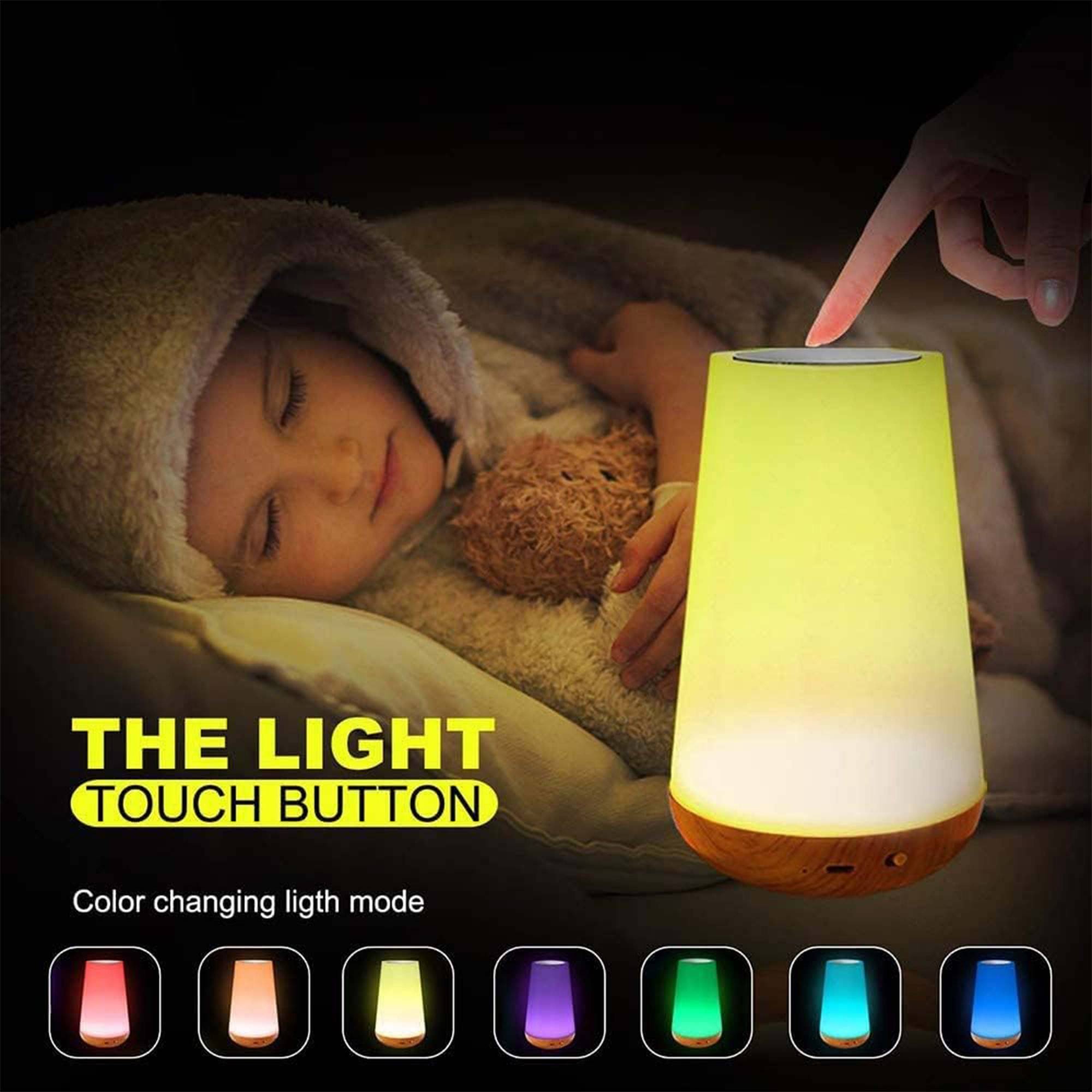 Luce Notturna A Led Dimmerabile Con Telecomando Caldo/freddo Timer-4
