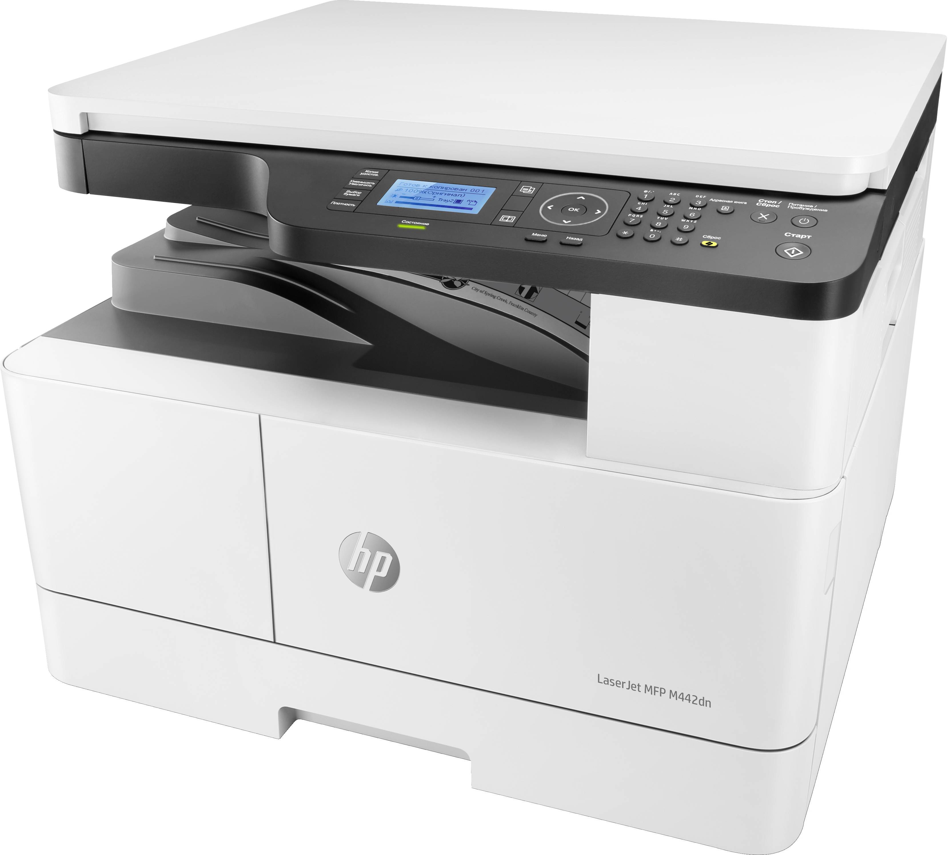 HP MULTIFUNZIONE LASER A3 B/N, LASERJET M442DN, 24PPM, FRONTE/RETRO, USB/LAN-1