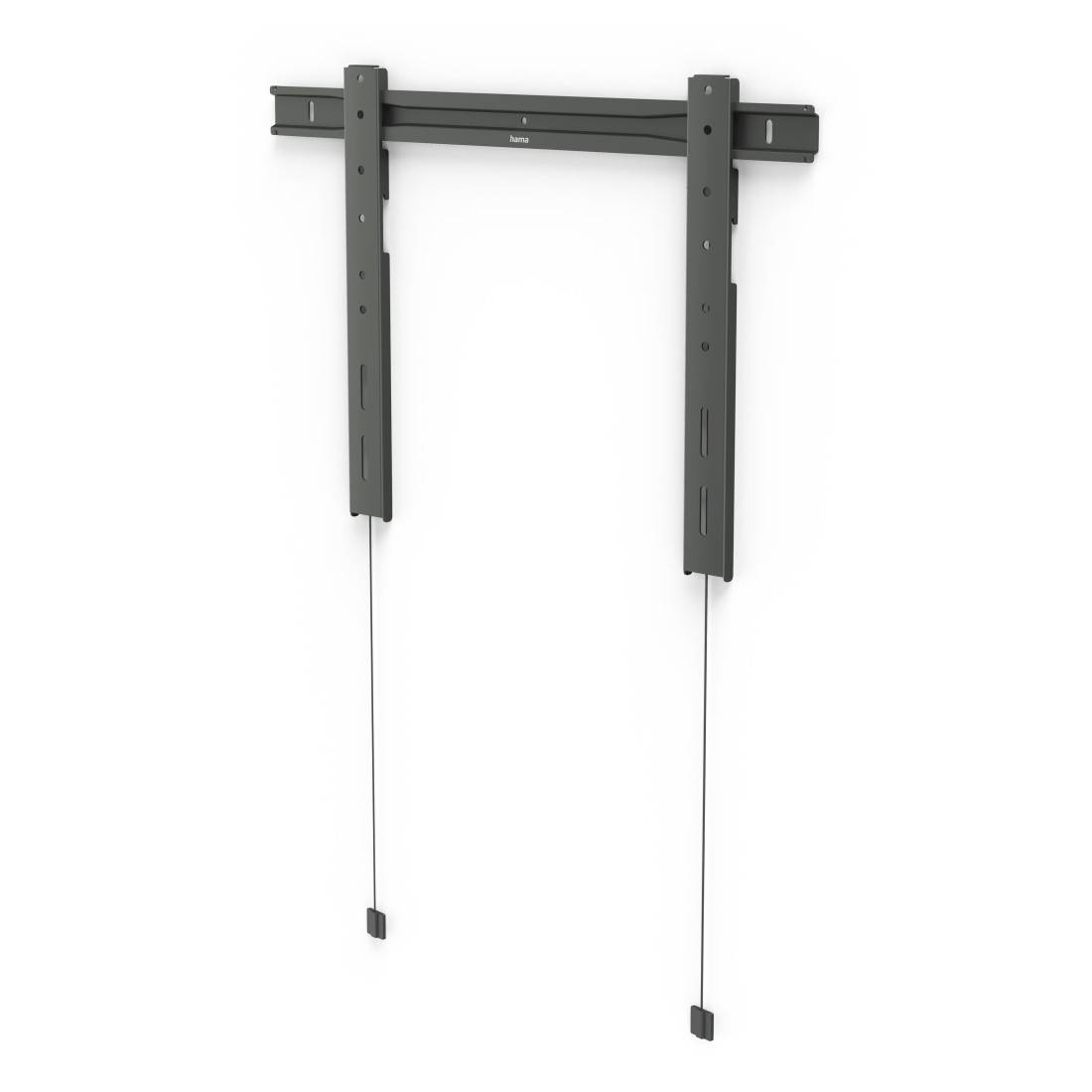 Hama TV-Wandhalterung Ultraslim starr, 229 cm (90) bis 80 kg, extraflach, Anth. (00220845)-0