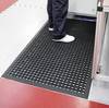 COBA Europe RP010001 RAMPMAT Tappetino per postazione di lavoro (L x L x A) 1.5 m x 0.9 m x 14 mm Nero