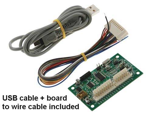 MINI INTERFACCIA I/O PORTA USB - MONTATA-3