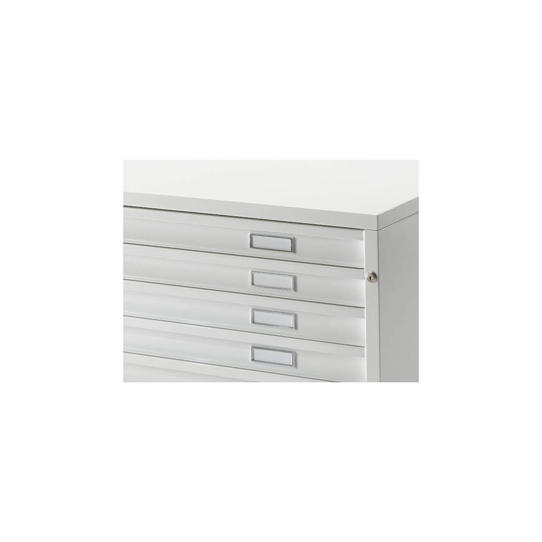 Cassettiera Portadisegni ECO A1 10 Cassetti Bianco orizzontale CAM cm 116x75,5x94,5h-1