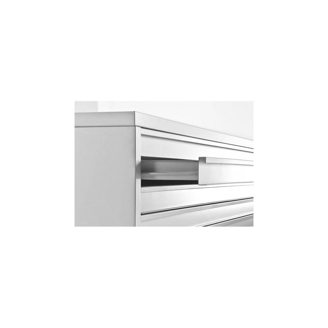 Cassettiera Portadisegni ECO A0 5 Cassetti Portadisegni Bianco componibile orizzontale cm cm 144x96x54h-2