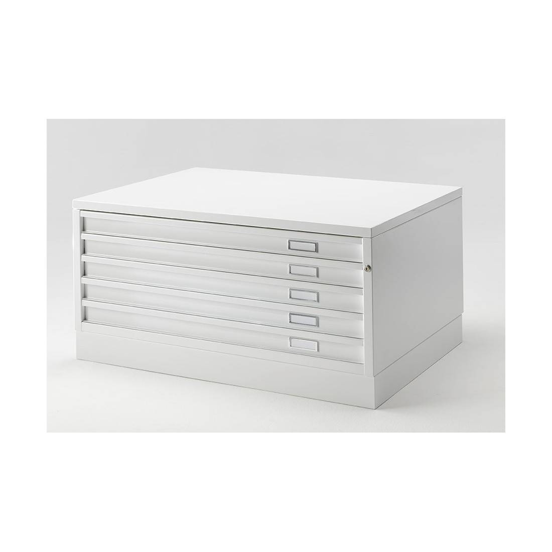 Cassettiera ECO A1 5 Cassetti Portadisegni Bianco CAM orizzontale cm 116x75,5x54h-0