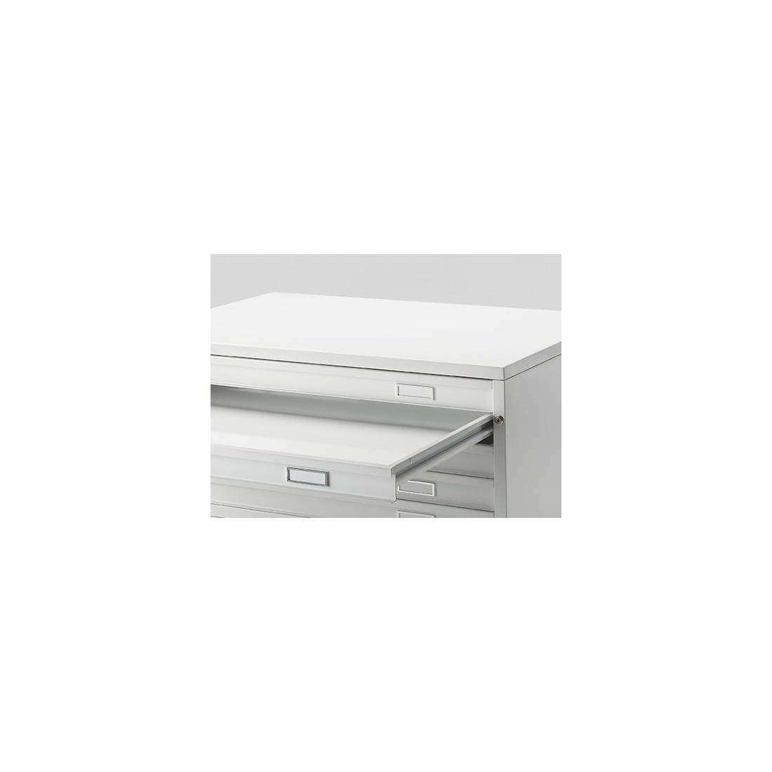 Cassettiera ECO A1 7 Cassetti Portadisegni Bianco CAM orizzontale cm 116x75,5x69h-2