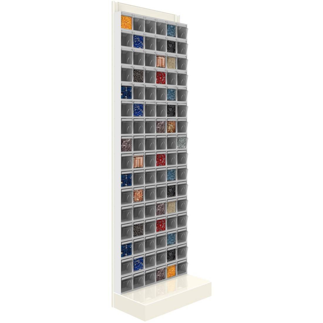 ITALSCALE Scala a Castello Palchetto 8 SCALINI H 200 CM Magazzino Industria in acciaio INOX e alluminio Certificata D.-0