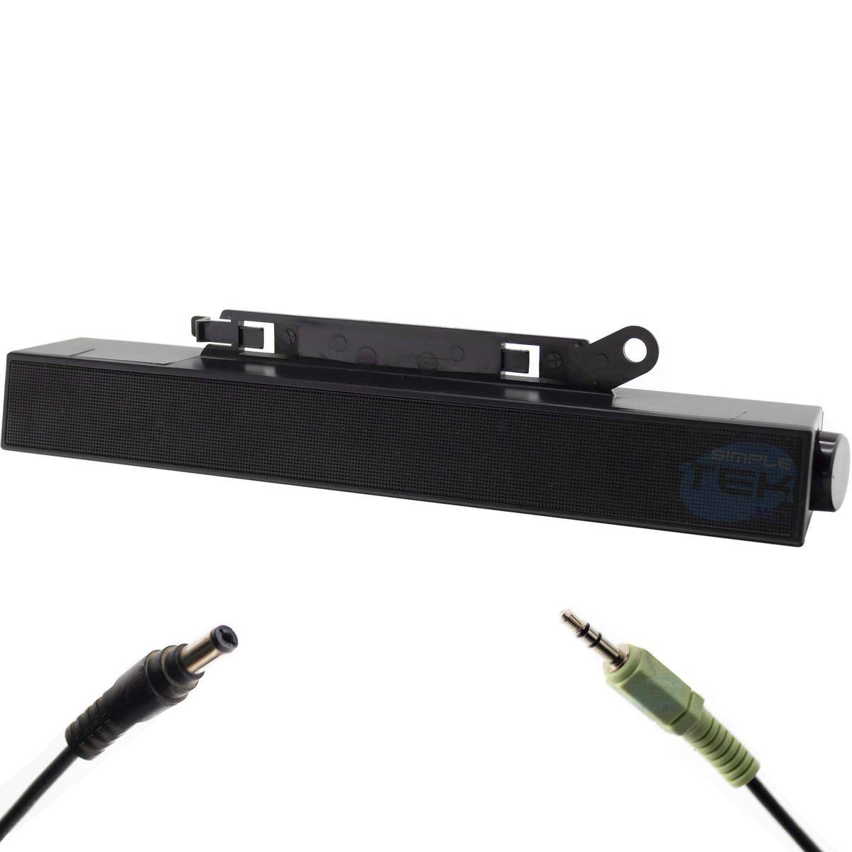 Dell AX510 Sound Bar Lautsprecher für PC, 10 Watt (Gesamt), schwarz, für UltraSharp & Professional (25703458)-0