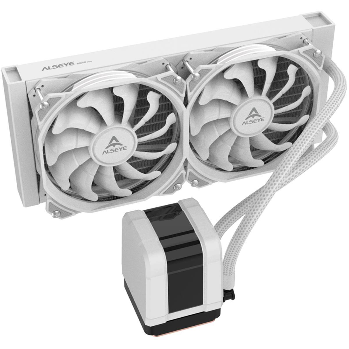 Dissipatore Processore Cpu Gaming Cooler Rgb Colorato 240cm 1851 1700 1200 115x-1