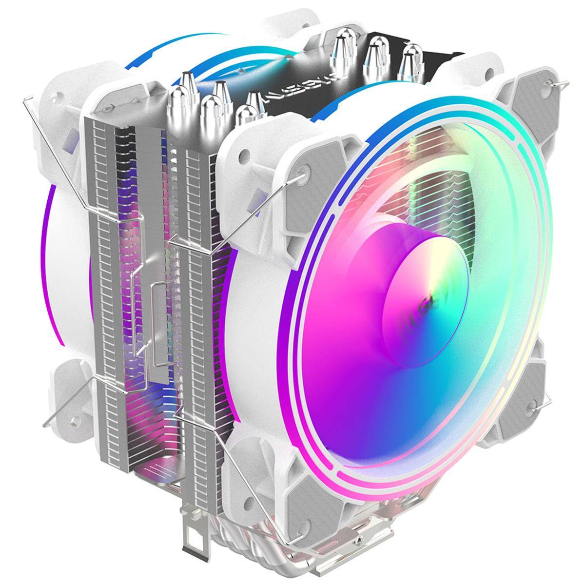 Dissipatore Processore Cpu Gaming Cooler Rgb Colorato 1700 1200 115x 1156 2011-2