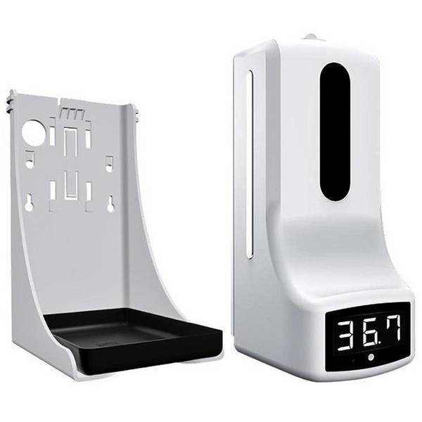 K9 Pro Termometro Da Parete A Infrarossi Con Erogatore Automatico Dispenser