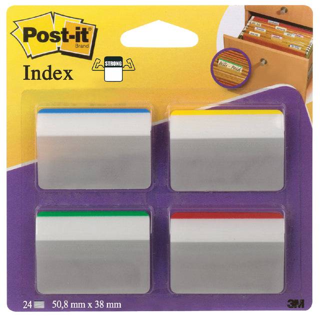 Post-It 686A1 intercalare Verde, Rosso, Giallo-5