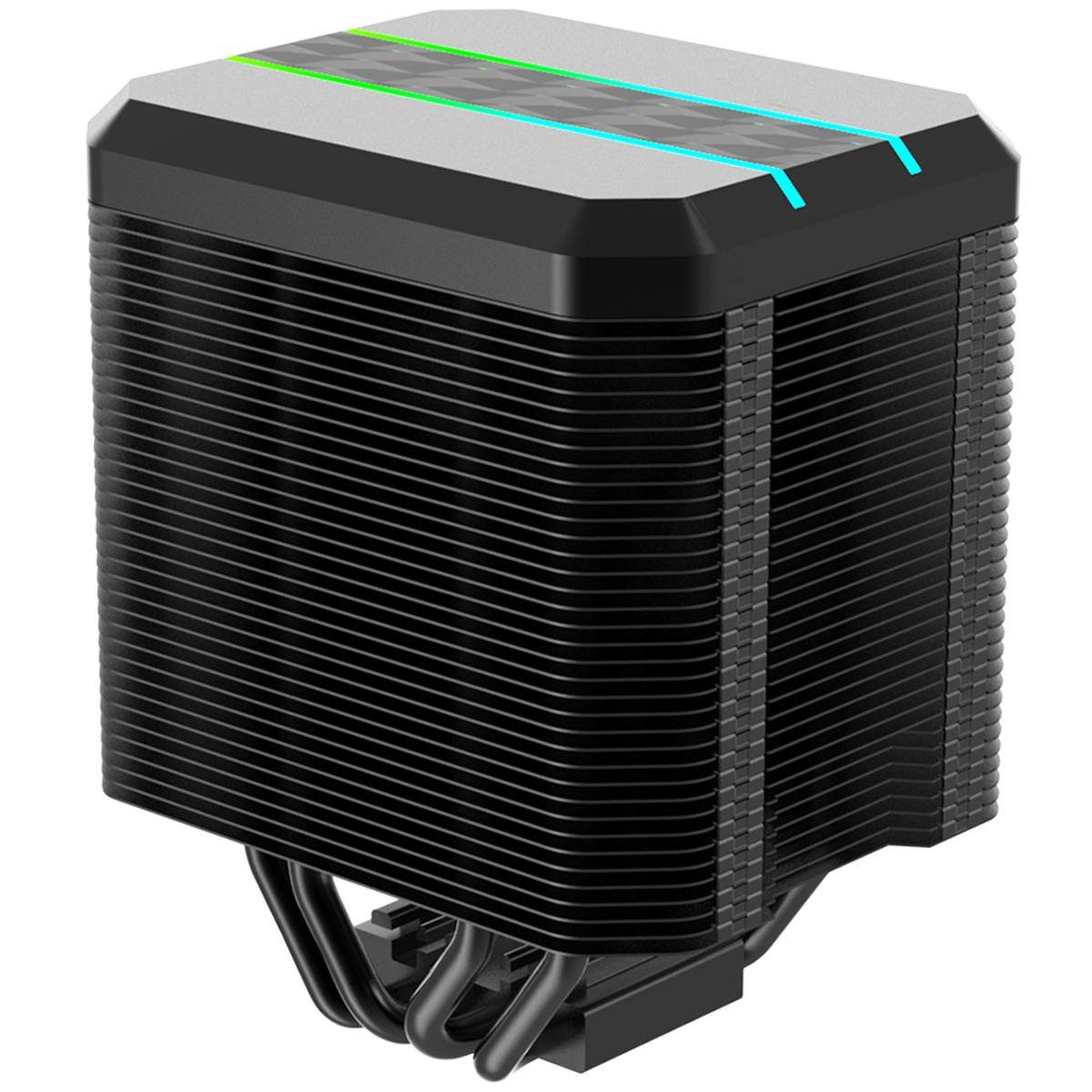Dissipatore Processore Cpu Gaming Cooler Rgb Colorato 9cm 180w Tdp 1200 115x-0