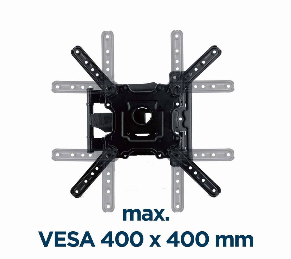 SUPPORTO DA PARETE LCD REGOLATO GEMIRD 32 -55 VESA MAX 400 X 400MM FINO A 32KG-5