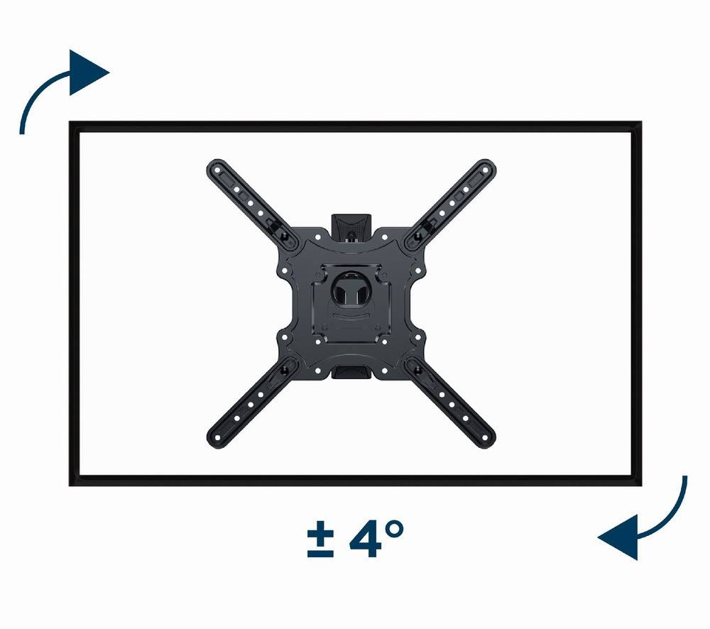 SUPPORTO DA PARETE LCD REGOLATO GEMIRD 32 -55 VESA MAX 400 X 400MM FINO A 32KG-2