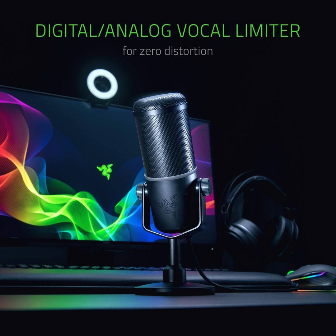Razer Seimen Elite Microfono (cablato, USB, dinamico)-9