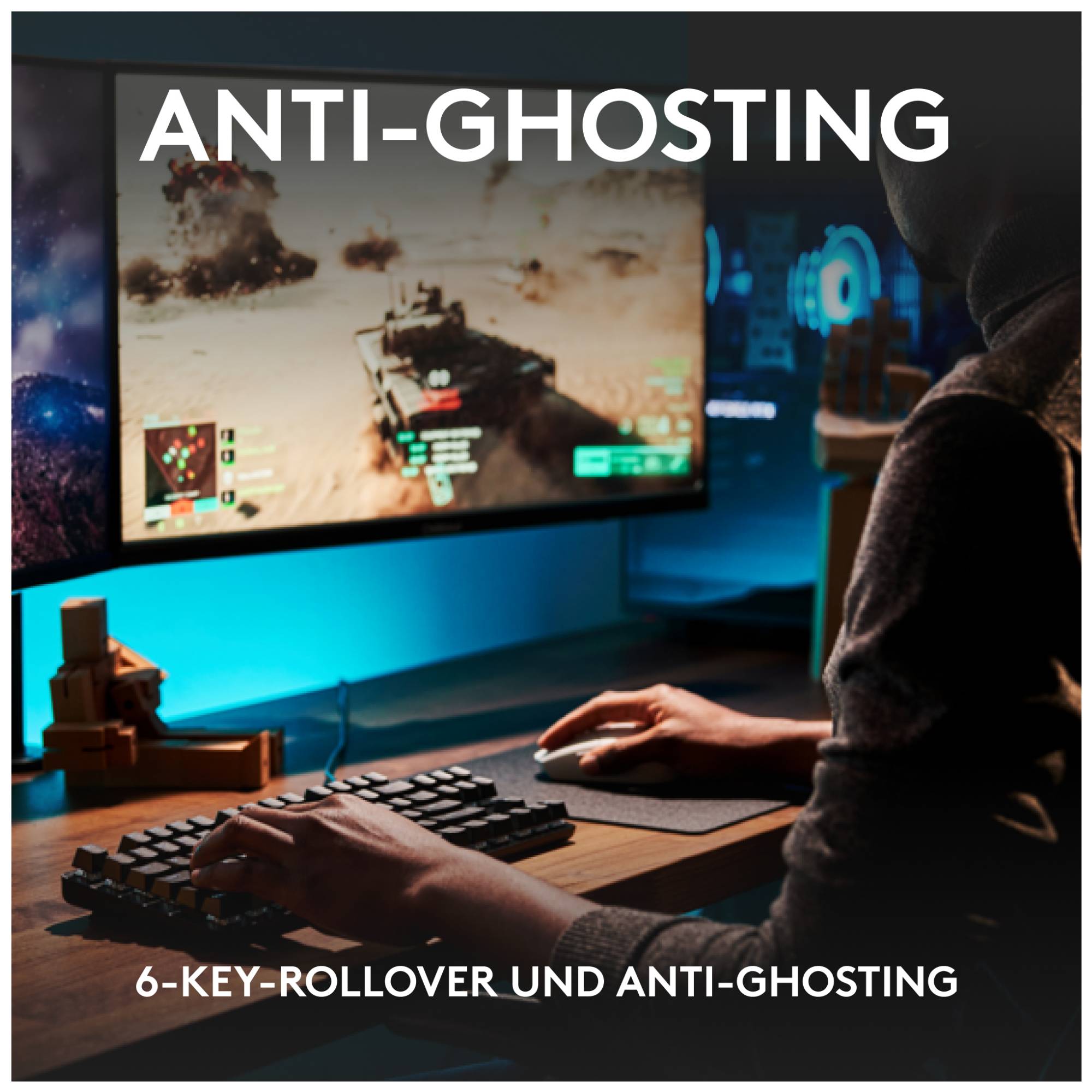 Logitech G G413 SE Tastatur USB QWERTZ Schweiz Schwarz (920-010825)-2