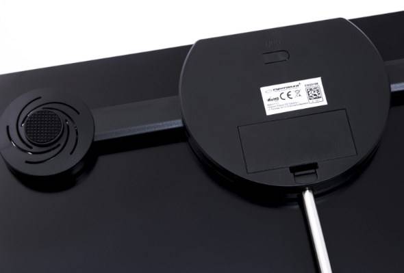 Bilancia Digitale da Bagno Esperanza EBS016K Nero Vetro Vetro Temperato Vetro temperato 180 kg (1 Pezzi)-1